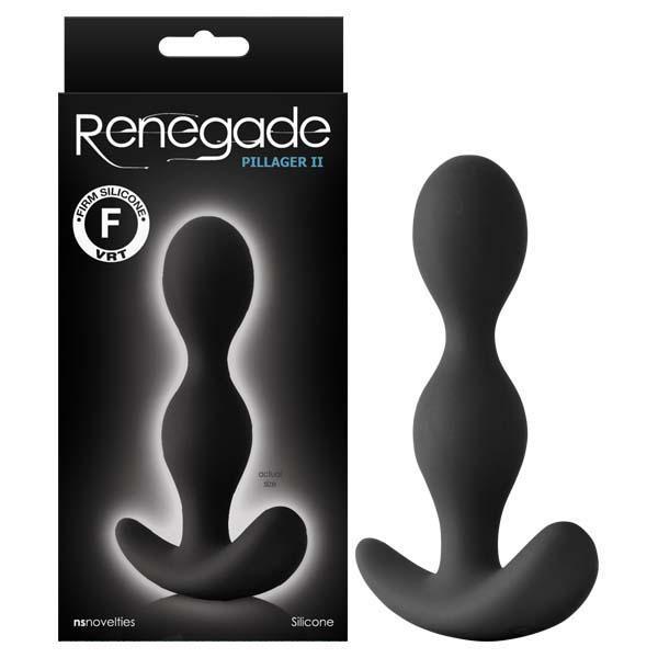 Renegade - Pillager II - Black 12.5 cm (4.9'') Anal Plug