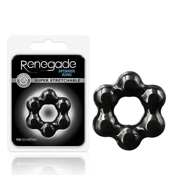 Renegade - Spinner Ring - Black Cock Ring