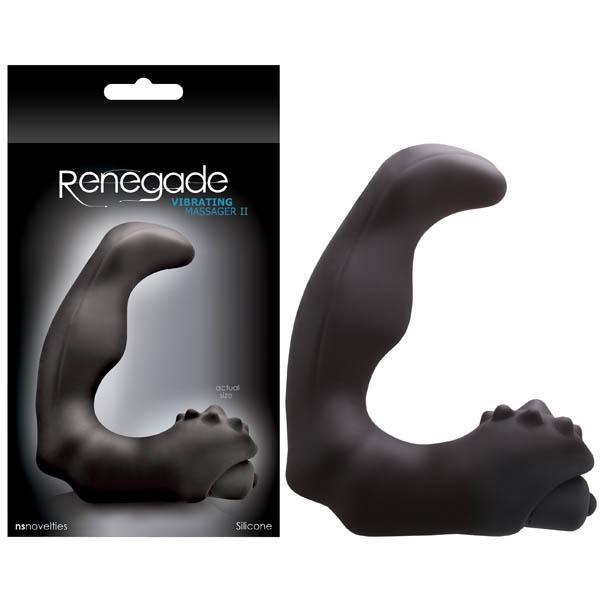 Renegade - Vibrating Massager Ii - Black Vibrating Prostate Wand