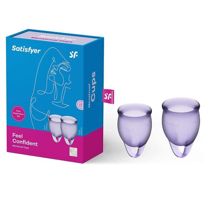 Satisfyer Feel Confident - Lilla Purple Loop Menstrual Cups