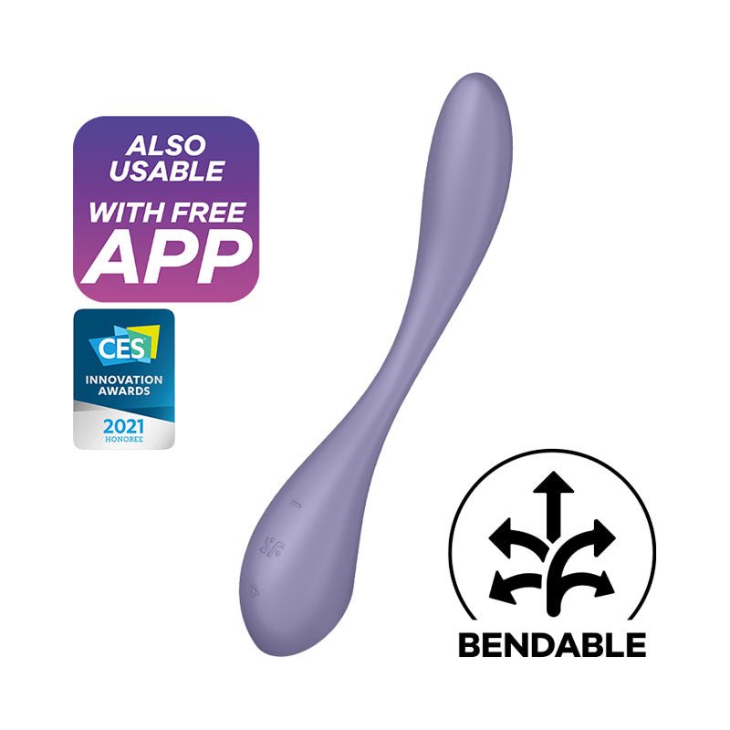 Satisfyer G-Spot Flex 5 - Vibrator with App Control - Lilac