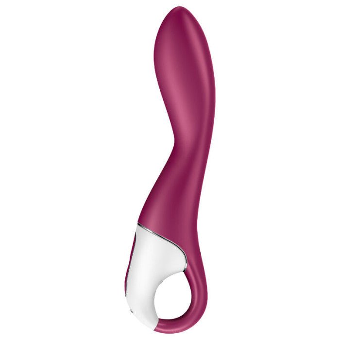 Satisfyer Heated Thrill G-Spot Heating Vibrator with App Control - Red