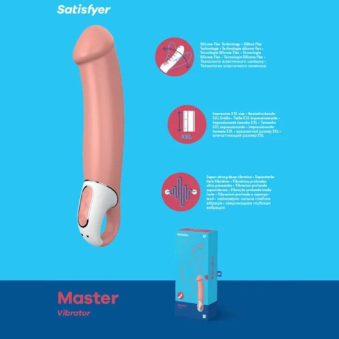 Satisfyer Master Realistic Vibrator