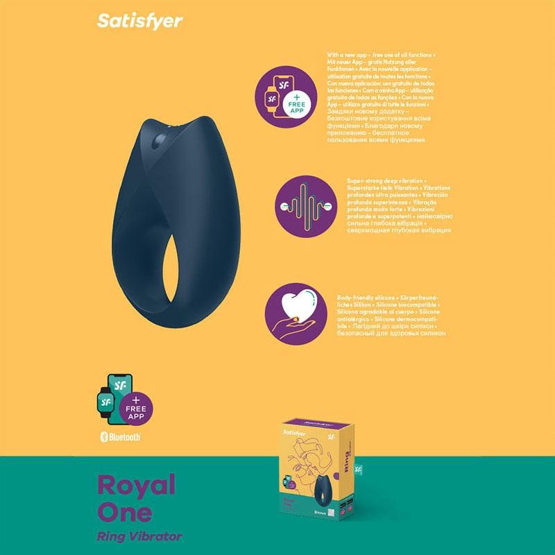Satisfyer Royal One - App Controlled Vibrating Cock Ring
