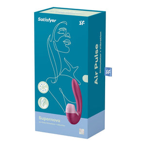 Satisfyer Supernova - Vibrator with Air Pulsation - Berry