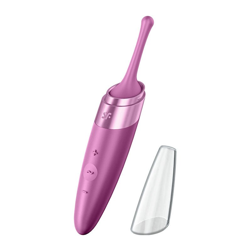 Satisfyer Twirling Delight - Berry Red - Point Clitoral Stimulator