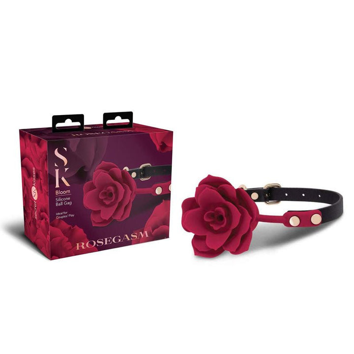 Secret Kisses Rosegasm Bloom Gag - Red