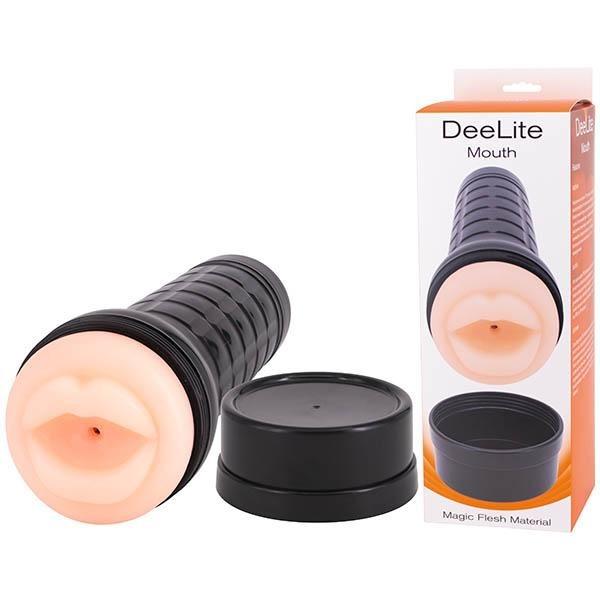 Seven Creations DeeLite Mouth - Flesh Mouth Stroker