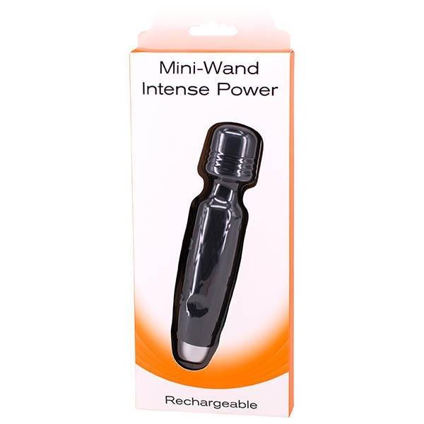 Seven Creations Mini-Wand Intense Power - Black 14.2 cm USB Rechargeable Mini Massager Wand