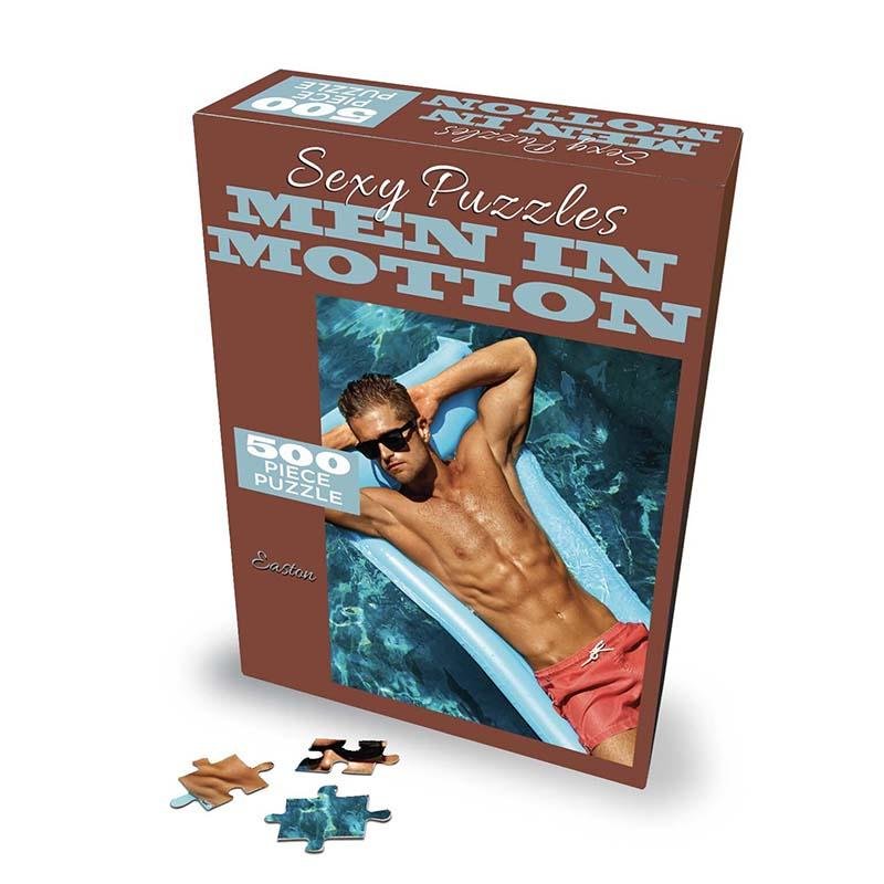 Sexy Puzzle - Men In Motion - Easton - 500 piece 