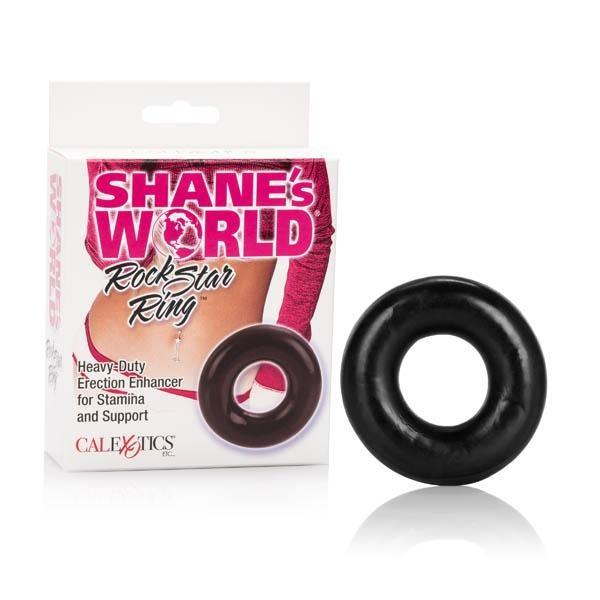 Shane's World Rock Star Ring - Black Cock Ring
