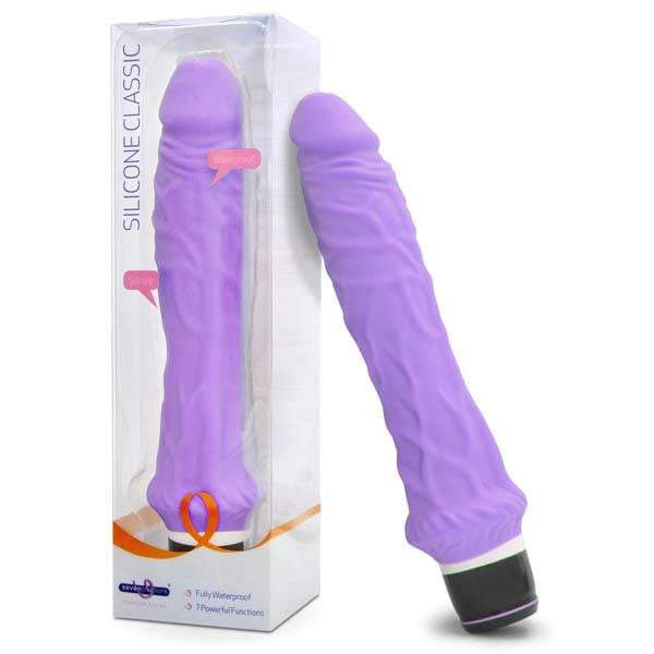 Silicone Classic - Purple 19.5 cm (7.5'') Vibrator