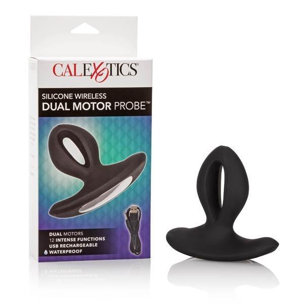 Dual Motor Probe Vibrating Anal Plug