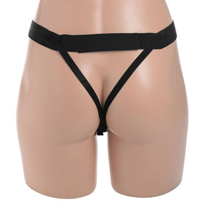 Size Matters 6 Inch Dildo Strap-On - Flesh