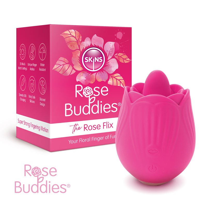 Skins Rose Buddies - The Rose Flix Stimulator - Pink