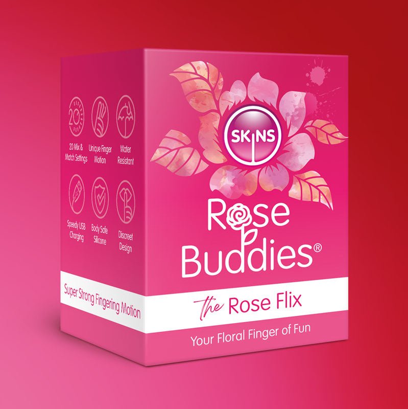 Skins Rose Buddies - The Rose Flix Stimulator - Pink