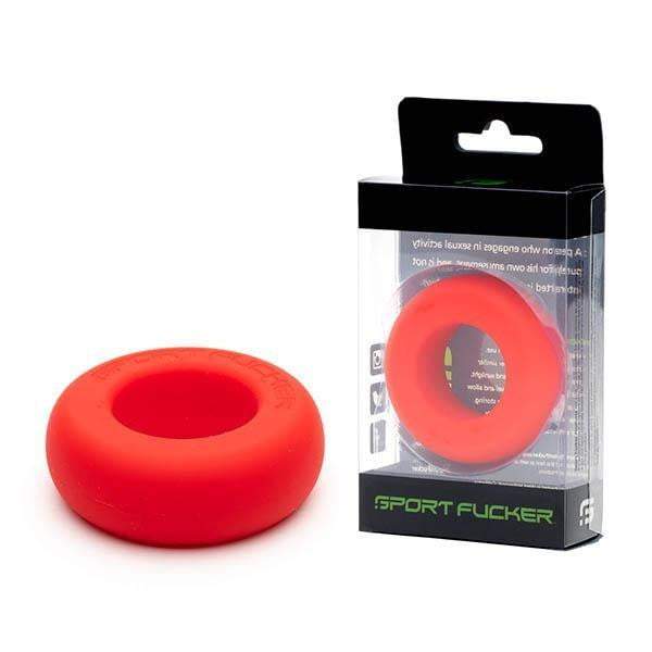 Sport Fucker Red Muscle Cock Ring