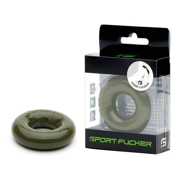 Sport Fucker Rubber Army Green Cock Ring