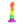 Strap-U Proud - Rainbow 7.5 Inch Dildo Strap-On