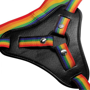Strap-U Take the Rainbow Universal Strap-On Harness