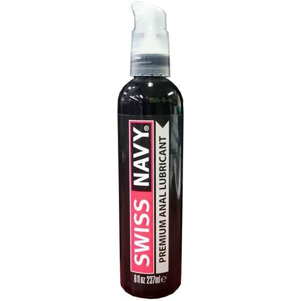 Swiss Navy Premium Anal Lubricant - Premium Silicone Anal Lubricant - 237 ml (8 oz) Bottle
