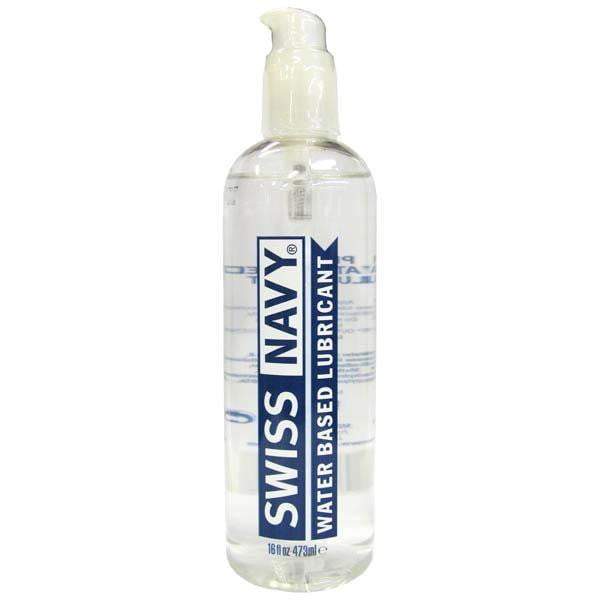 Swiss Navy - Premium Water Based Lubricant - 16 oz Bottle