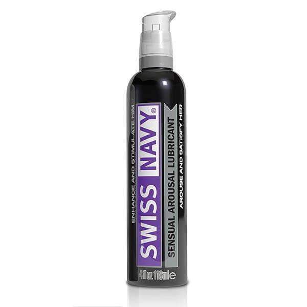 Swiss Navy Sensual Arousal Lubricant - Stimulating Lubricant for Couples - 120 ml Bottle