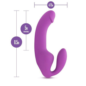 Temptasia Cyrus Strapless Purple Dildo