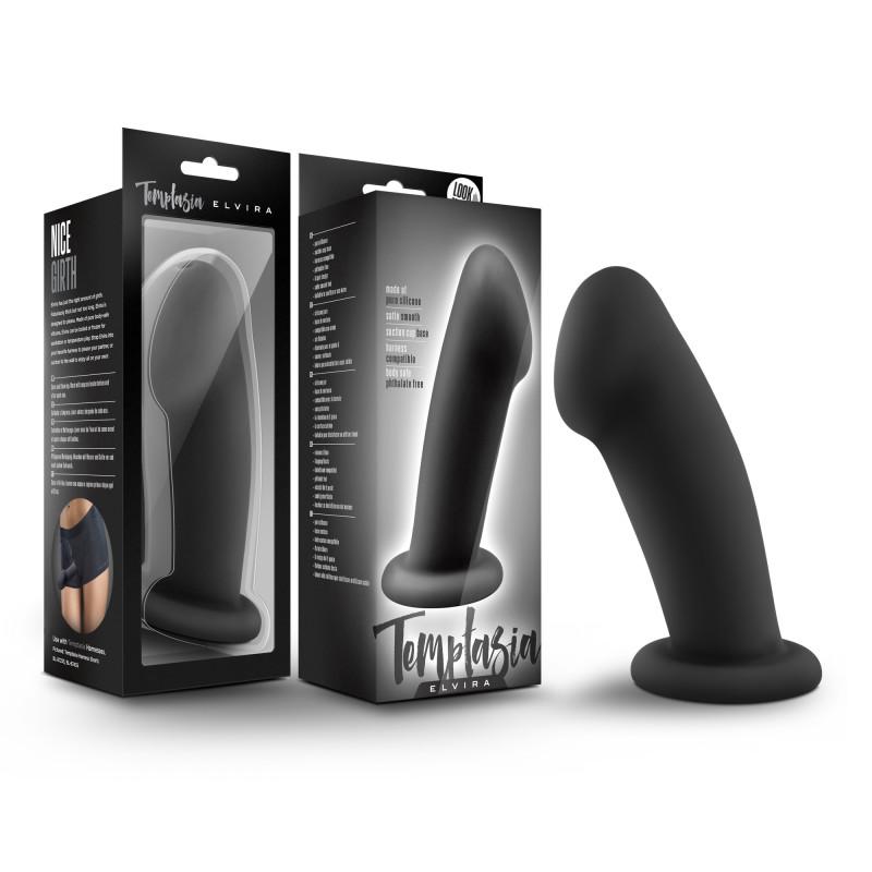 Temptasia Elvira - Black 14cm Dildo