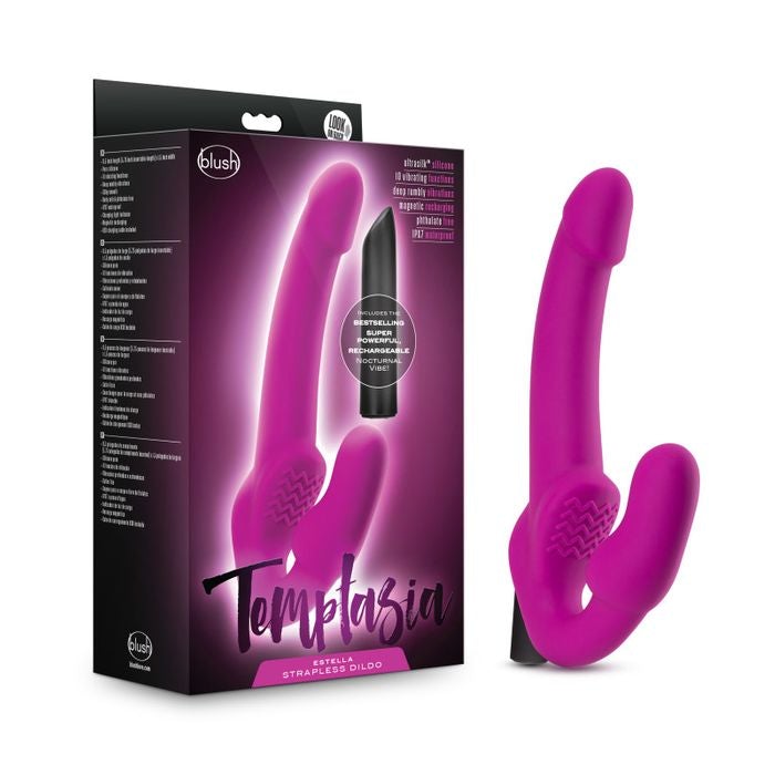 Temptasia Estella Strapless Pink Dildo 