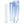 The 9's First Glass Thins, Clyndrical - Clear Glass Dildo