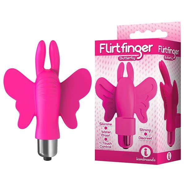 The 9's Flirt Pink Finger Vibe