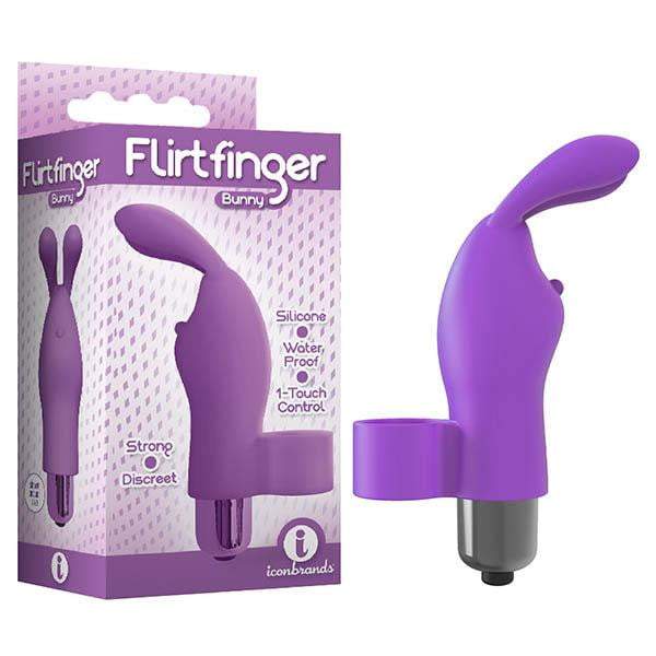 The 9's Flirt Purple Finger Bunny