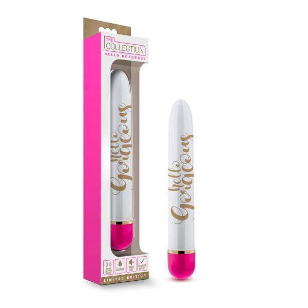 The Collection - Hello Gorgeous White/Hot Pink Vibrator