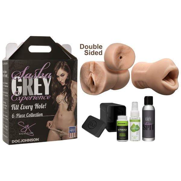 The Sasha Grey Experience - Flesh Stroker Kit - 6 Piece Set