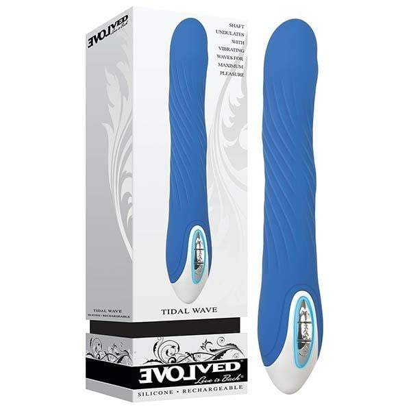 Tidal Wave - Blue 24.1 cm (9.5'') USB Rechargeable Vibrator