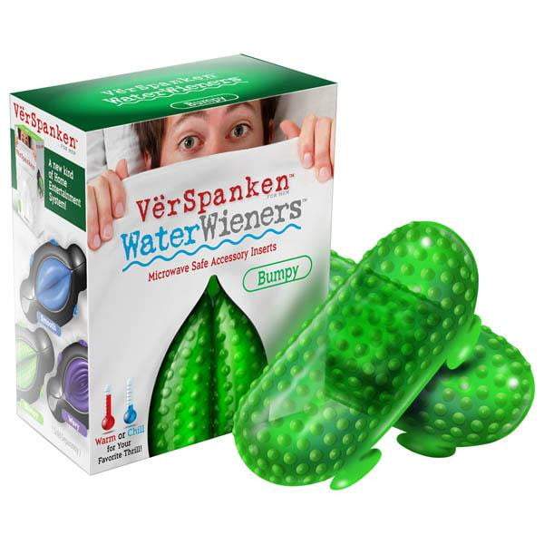 Verspanken Waterwiener - Bumpy - Green Insert for VerSpanken Masturbators