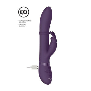 Vive Halo - Purple Rabbit Vibrator
