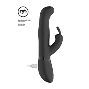 Vive Izara - G-Spot Black Rabbit Vibrator
