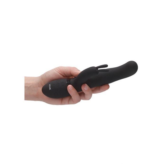 Vive Izara - G-Spot Black Rabbit Vibrator