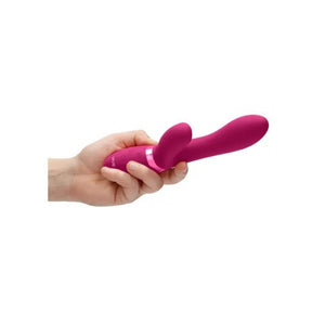 Vive Kyra Pulsating Tip Rabbit Vibrator - Pink