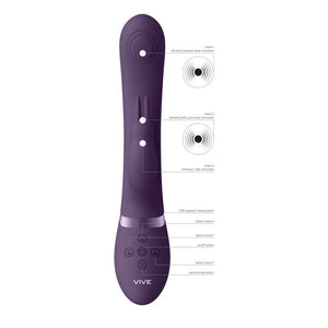 Vive May Rabbit Vibrator - Purple