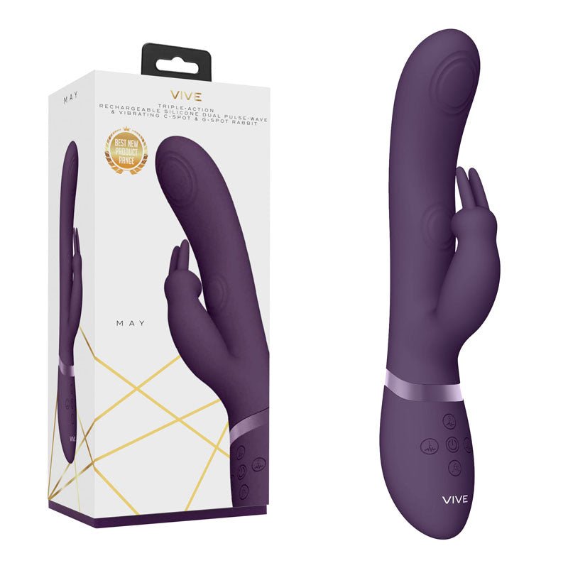 Vive May Rabbit Vibrator - Purple