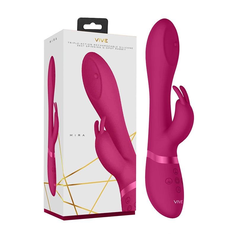 Vive Mira - Pink Rechargeable Rabbit Vibrator