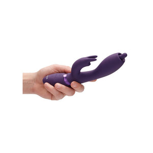 Vive Nilo - Purple Rabbit Vibrator with Swirling Tip