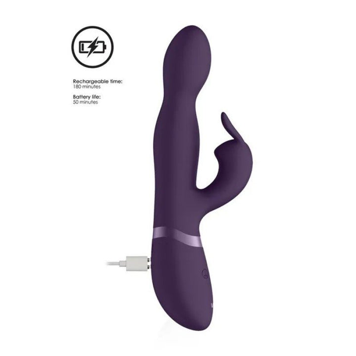 Vive Niva Rotating Vibrator - Purple