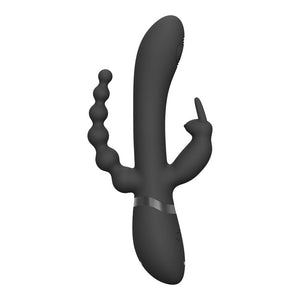 Vive RINI - Black Rabbit Vibe with Anal Teaser