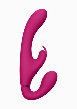 Vive SATU - Pink Rabbit Strapless Strap-On
