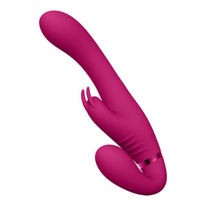 Vive SATU - Pink Rabbit Strapless Strap-On