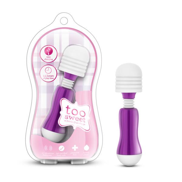 Vive Too Sweet - Purple USB Rechargeable Mini Massager